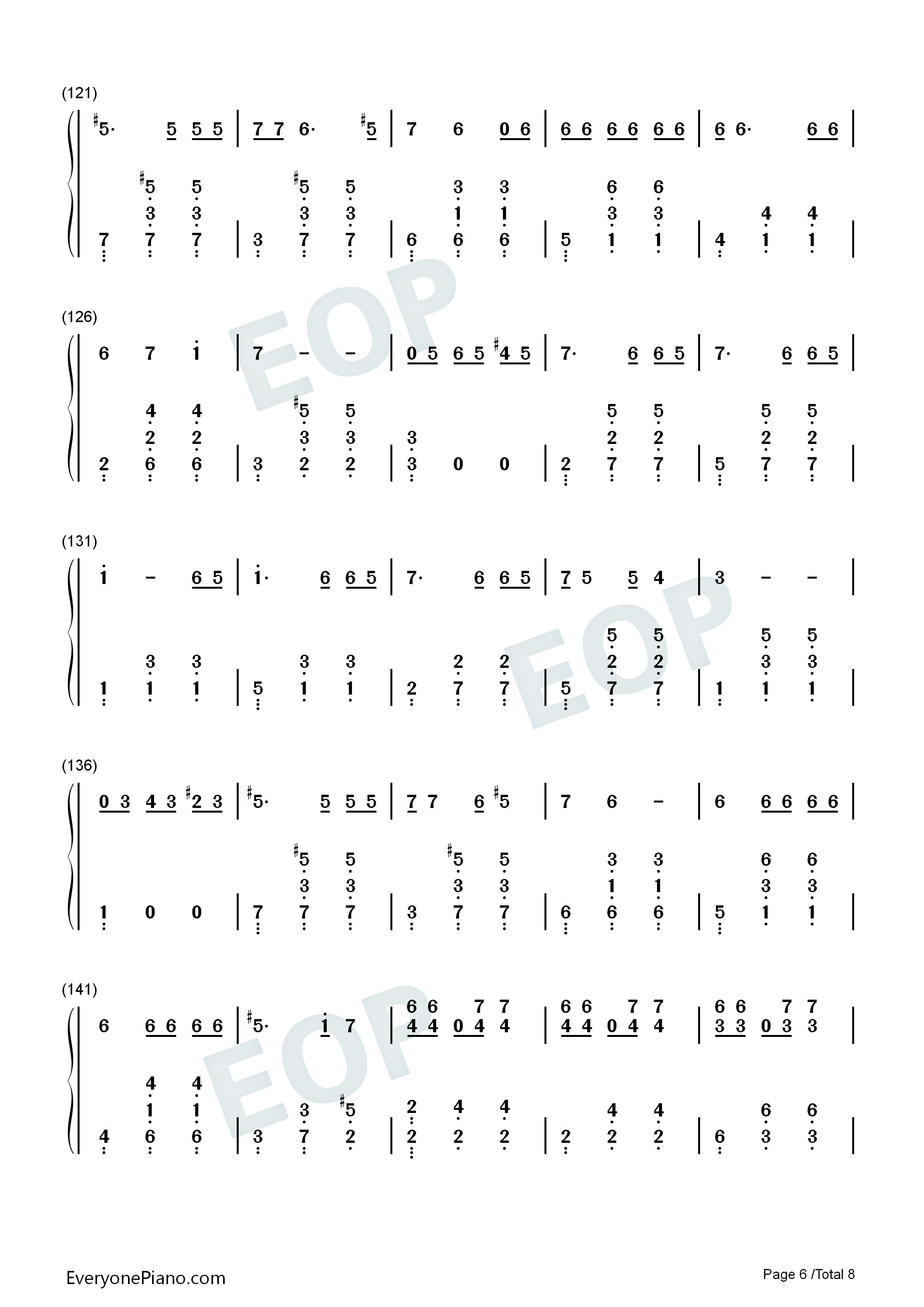La Foule-Que nadie sepa mi sufrir-别让别人知道我的心痛双手简谱预览6
