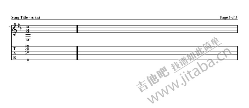 日剧朝5晚9吉他谱